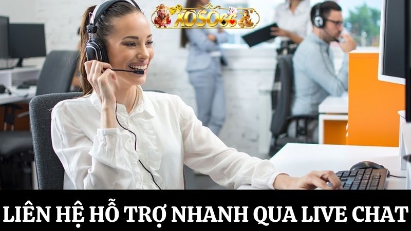 liên hệ Xoso66 qua live chat